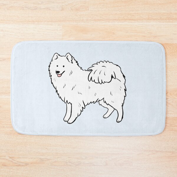 Item preview, American eskimo Dog cute illustration  designed and sold by Yarafantasyart.
