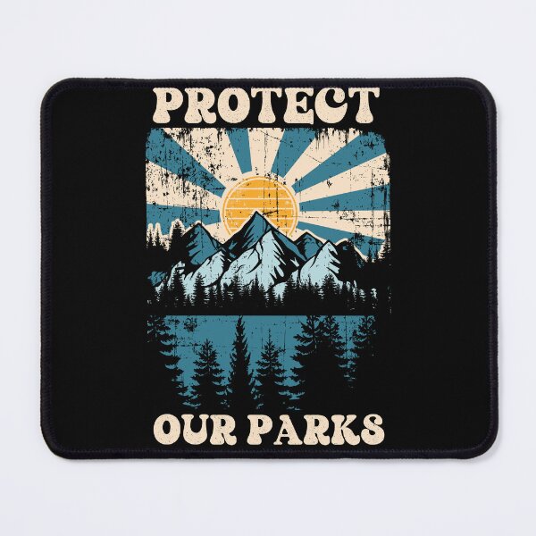 Item preview, PROTECT OUR PARKS VINTAGE DESIGN designed and sold by HomeCoquette.