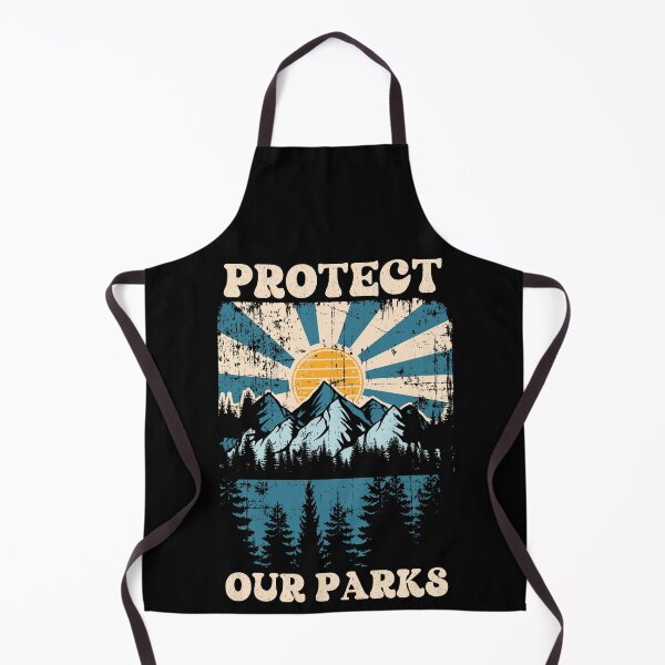 Item preview, PROTECT OUR PARKS VINTAGE DESIGN designed and sold by HomeCoquette.
