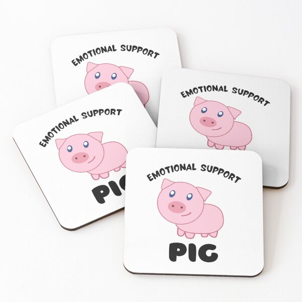Artikelvorschau, Emotional Support Pig entworfen und verkauft von KTN-Branding.