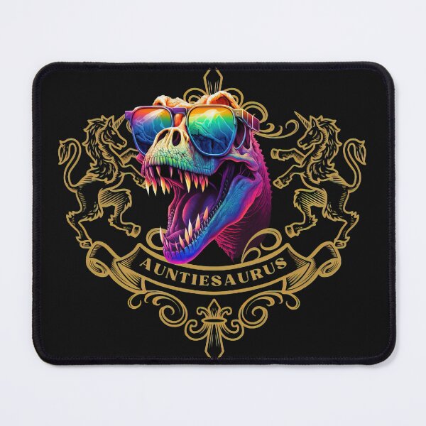 Item preview, AuntieSaurus T Rex Dinosaur with Sunglasses Vintage Funny designed and sold by CoyoteStudio.