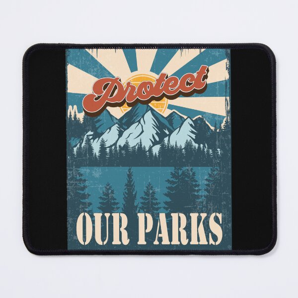 Item preview, PROTECT OUR PARKS VINTAGE POSTER designed and sold by HomeCoquette.