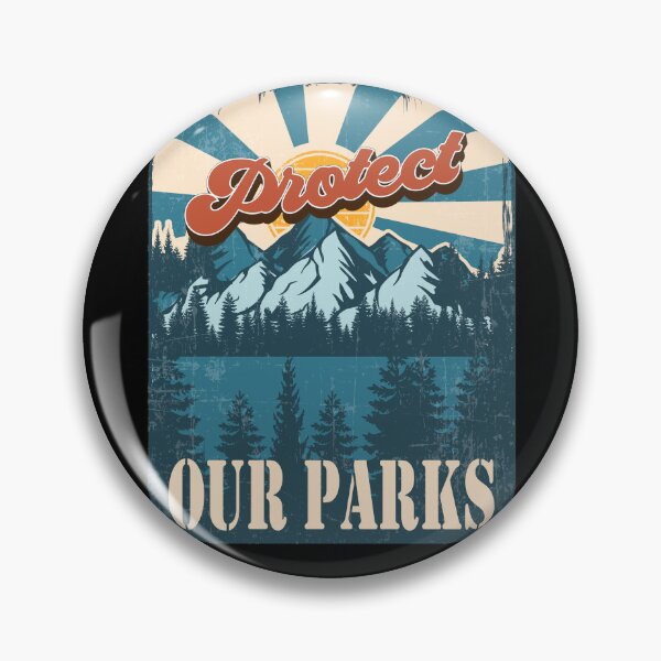 Item preview, PROTECT OUR PARKS VINTAGE POSTER designed and sold by HomeCoquette.