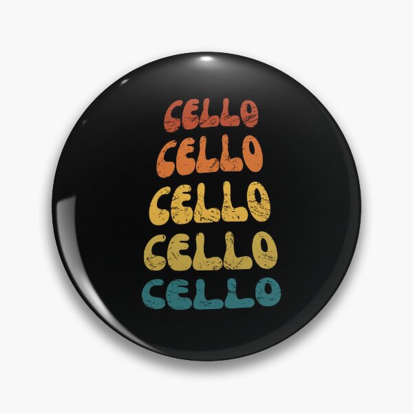 Artikelvorschau, Cello Retroschrift entworfen und verkauft von piesdesignart.