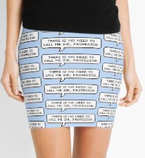 Professor Mini Skirt