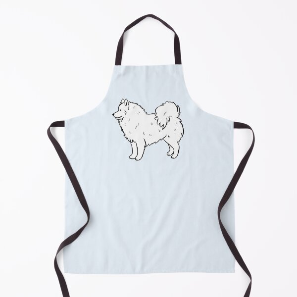 Item preview, American eskimo Dog cute illustration  designed and sold by Yarafantasyart.