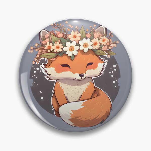 Item preview, Cute fox designed and sold by FloweryStudio.