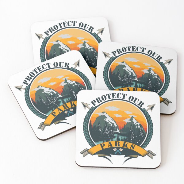 Item preview, PROTECT OUR PARKS  designed and sold by HomeCoquette.