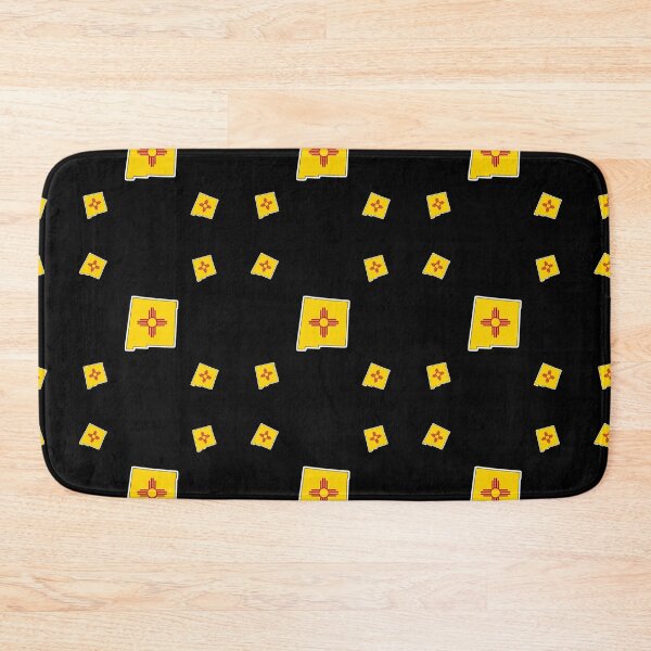 Item preview, New Mexico Flag and state outline pattern designed and sold by Dude  Stuff.