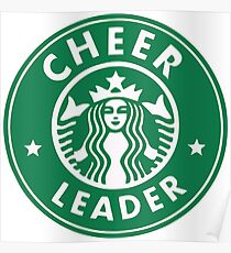 Póster CHEERLEADER STAR BUCKS ALEGRÍA VERDE