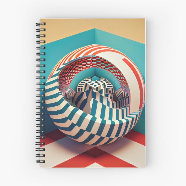 Item preview, 80s style surreal optical illusion designed and sold by ArtificialGenes.