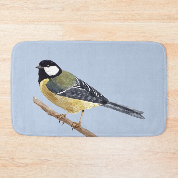 Item preview, GREAT TIT-Parus major designed and sold by BEATRIZ ABAITUA.