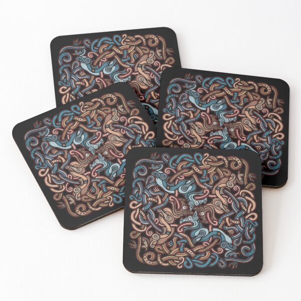 Item preview, Viking wolves designed and sold by atelier-vladi.