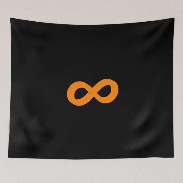 Item preview, Orange Infinity Symbol designed and sold by LEOEXPRESS.