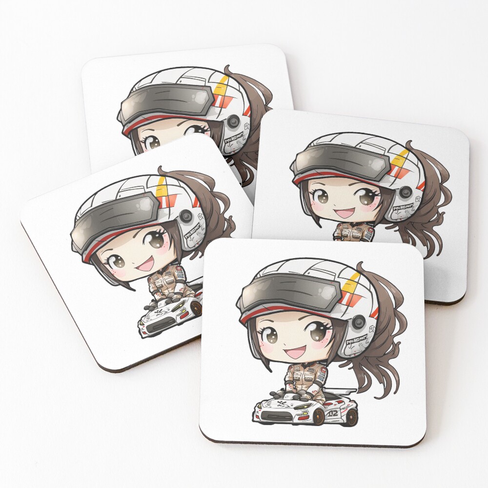 Item preview, Coasters (Set of 4) designed and sold by TheChibiStore.