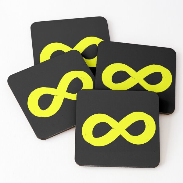 Item preview, Yellow Infinity Symbol designed and sold by LEOEXPRESS.
