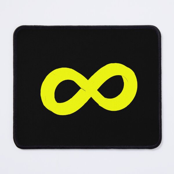 Item preview, Yellow Infinity Symbol designed and sold by LEOEXPRESS.