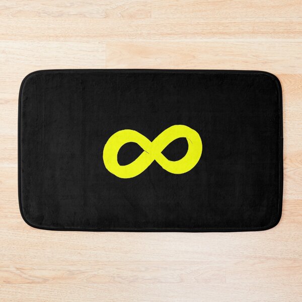 Item preview, Yellow Infinity Symbol designed and sold by LEOEXPRESS.