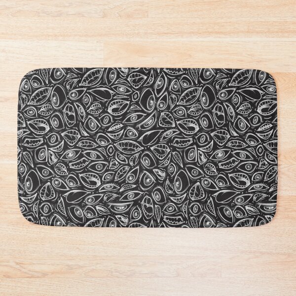 Item preview, Doodle Faces Negative Pattern designed and sold by Nuvvola.