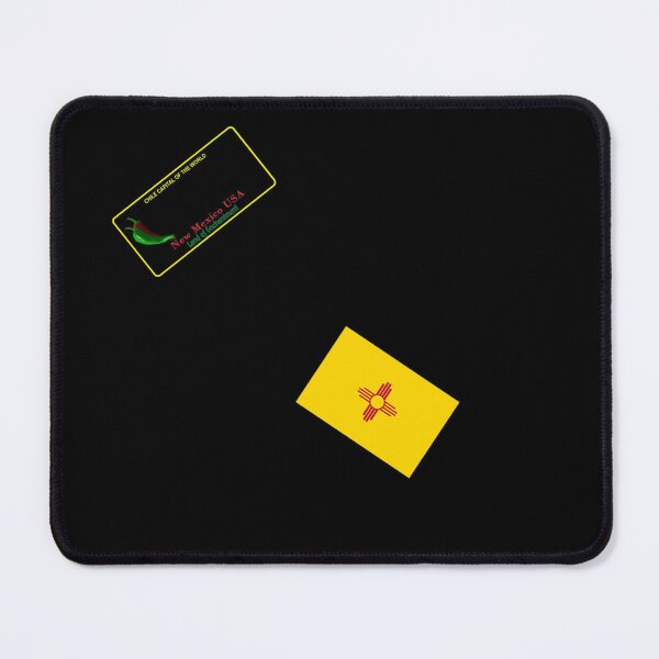 Item preview, New Mexico Flag and License Plate Pattern designed and sold by Dude Stuff.