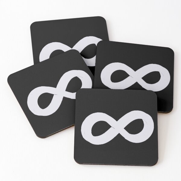 Item preview, White Infinity Symbol designed and sold by LEOEXPRESS.