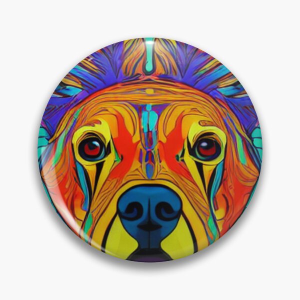 Item preview, Psychedelic Artwork - Dog Trip designed and sold by Mindscyther.