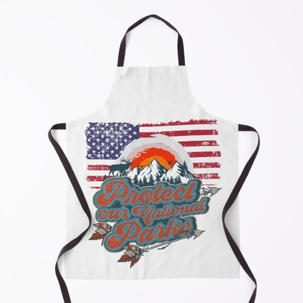 Item preview, PROTECT OUR NATIONAL PARKS VINTAGE POSTER designed and sold by HomeCoquette.