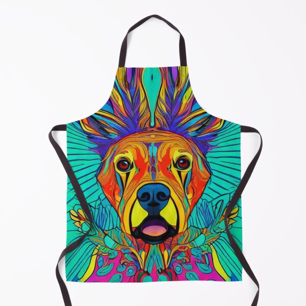Item preview, Psychedelic Artwork - Dog Trip designed and sold by Mindscyther.