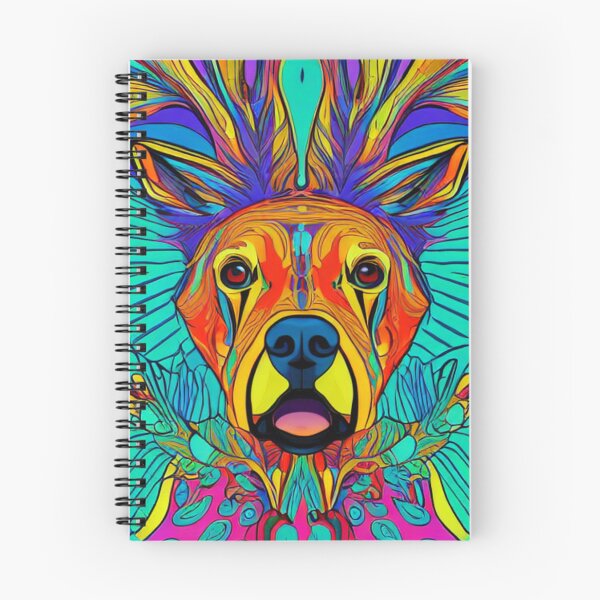 Item preview, Psychedelic Artwork - Dog Trip designed and sold by Mindscyther.