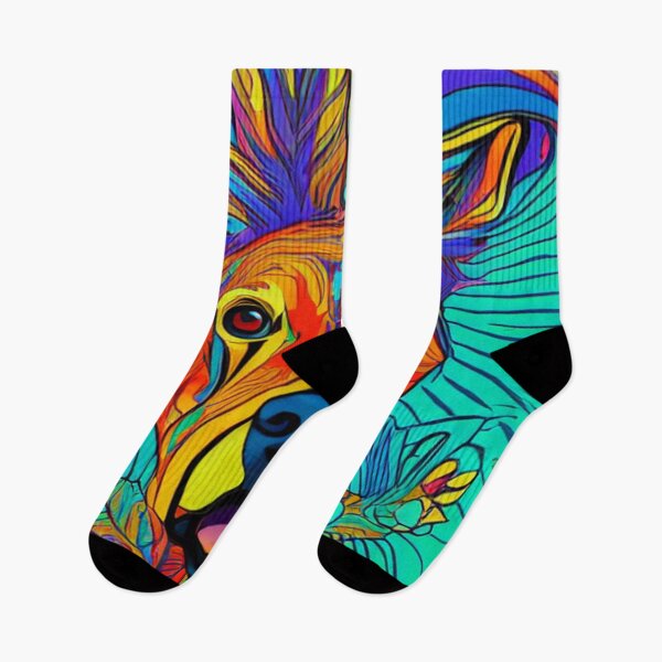 Item preview, Psychedelic Artwork - Dog Trip designed and sold by Mindscyther.
