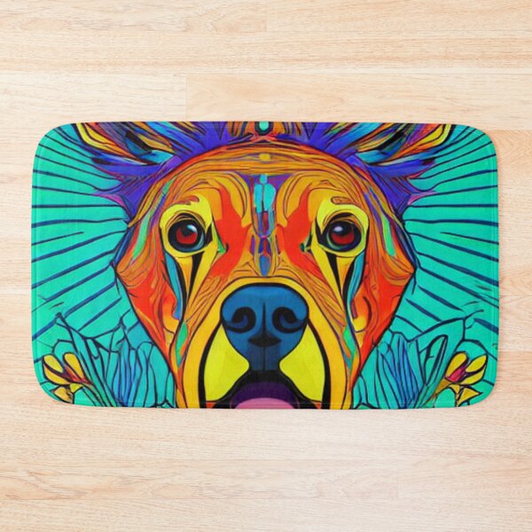 Item preview, Psychedelic Artwork - Dog Trip designed and sold by Mindscyther.