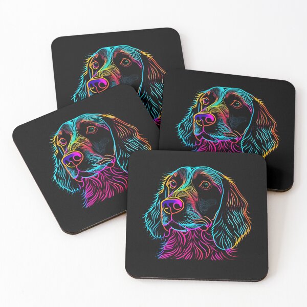 Item preview, German Longhaired Pointer Dog Colorful Paint Splash designed and sold by rafaeltto.