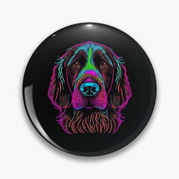 Item preview, German Longhaired Pointer Dog Colorful Paint Splash designed and sold by rafaeltto.