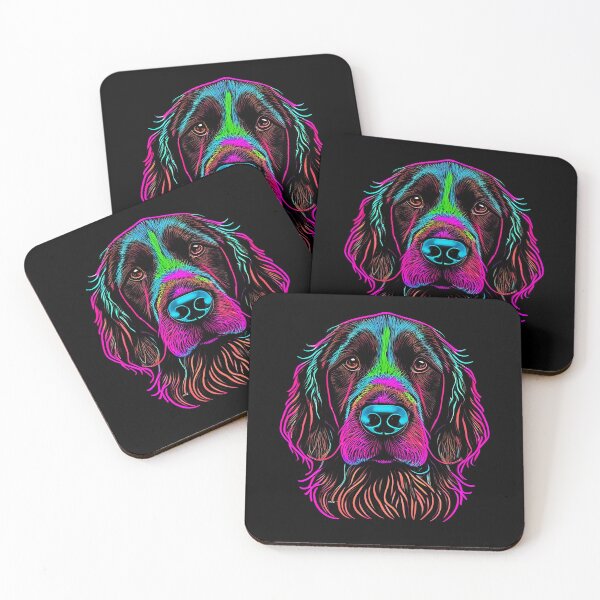 Item preview, German Longhaired Pointer Dog Colorful Paint Splash designed and sold by rafaeltto.