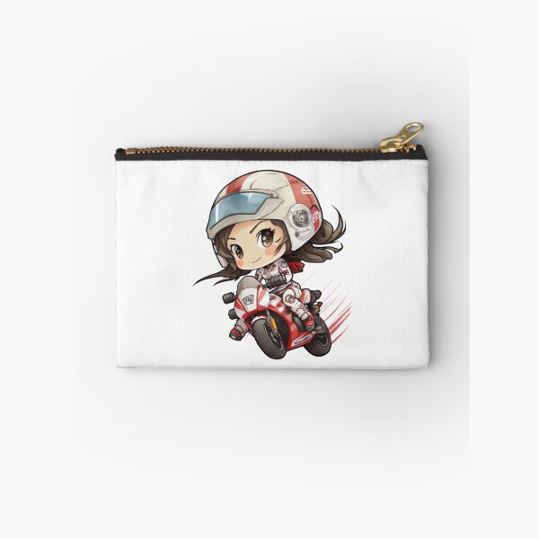 Item preview, Chibi Motorcycle Racer Girl designed and sold by TheChibiStore.