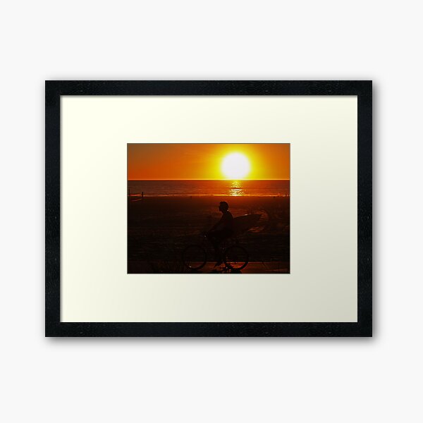 Sunset Cruise Framed Art Print