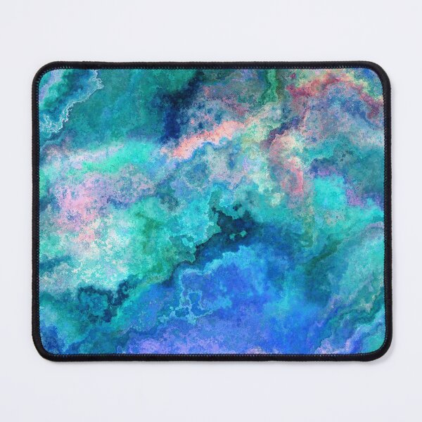 Item preview, Teal Abalone Shell Painting designed and sold by KellysComColors.
