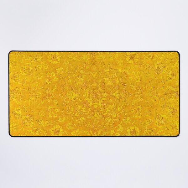 Item preview, Gold Royal Tile Wallpaper Pattern designed and sold by KellysComColors.