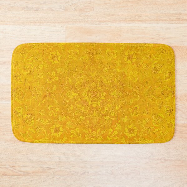Item preview, Gold Royal Tile Wallpaper Pattern designed and sold by KellysComColors.