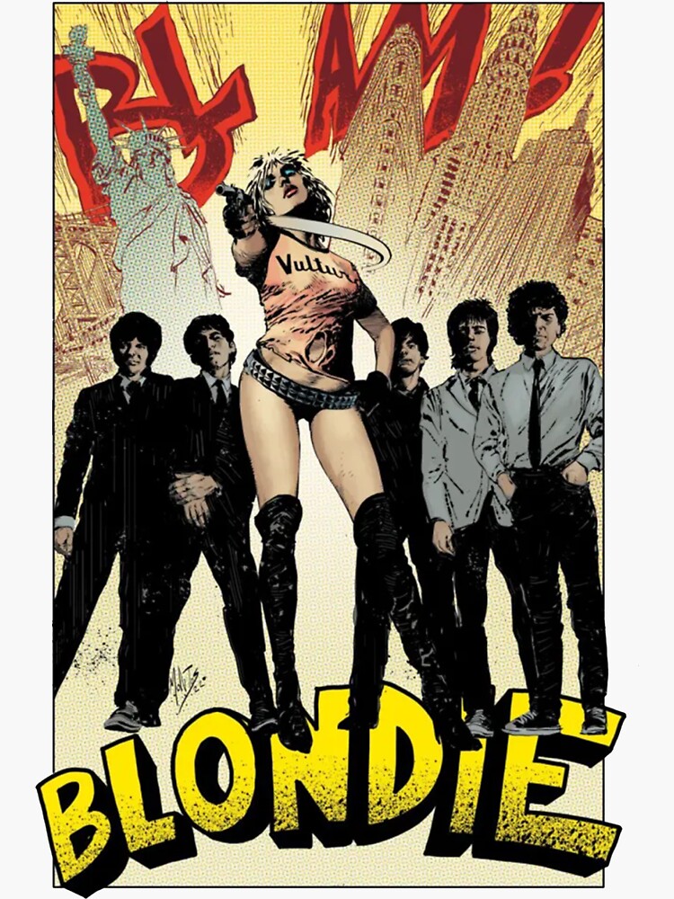 T-Shirt Blondie - Concert Whisky A Go-Go Los Angeles - Debbie Harry - Taille S-5XL - Coton Gildan