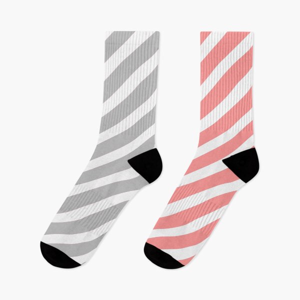 Item preview, Pink and gray stripes fashionable cool pattern designed and sold by stayartsy07.
