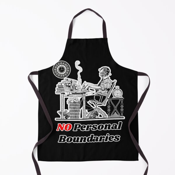 Item preview, 'No Personal Boundaries' Corporate Workaholic Design - Retro Illustration Design for T-shirts, mugs, phone cases and other accessories designed and sold by Ridiculam Toga.