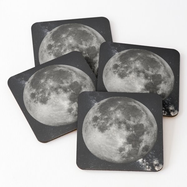 Item preview, Full Moon Real Photo With Galaxy Background designed and sold by Cappuccino Customs.
