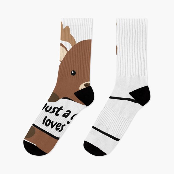 Item preview, Just a girl who loves moose designed and sold by We Grow.