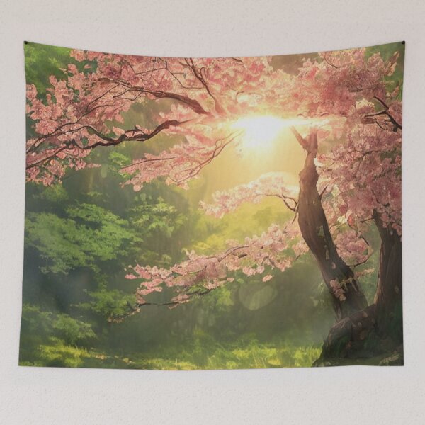 Item preview, Sakura Forest: A Sunlit Haven designed and sold by D3monic.