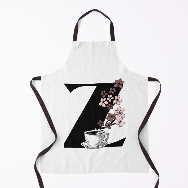 Item preview, Floral Coffee Monogram Letter Z designed and sold by Coffee Lifestyle.