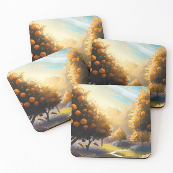 Item preview, An Orange Orchard - A Sea of Fruit - Juicy Harvest designed and sold by WBP Mart.