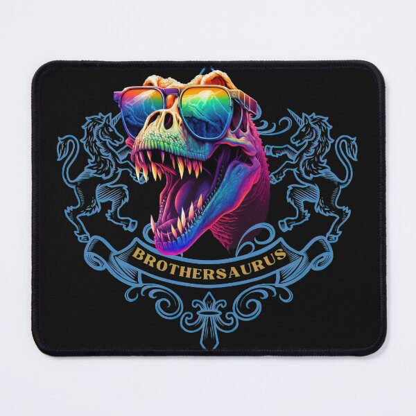 Item preview, BrotherSaurus T Rex Dinosaur with Sunglasses Vintage Funny designed and sold by CoyoteStudio.