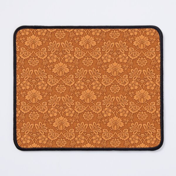 Item preview, Orange Damask Wallpaper Pattern designed and sold by KellysComColors.