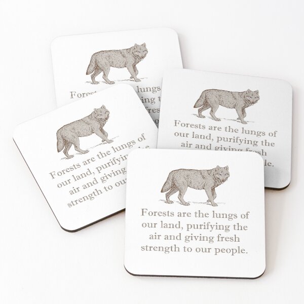 Item preview, Forest Are The Lungs Our Land designed and sold by CrankyOldDude.
